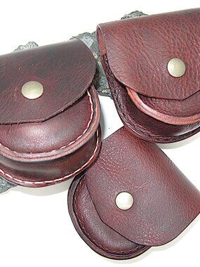 leather belt pouch, Leather belt bag, belt pouch, hip pouch, travelers pouch